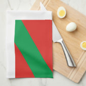 Euskadi Flag Theedoek (Quarter Fold)