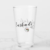 Euskadi Heart Flag, Baskenland Glas (Voorkant)