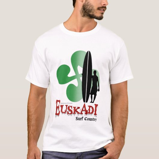 Euskadi surflogo t-shirt (Voorkant)