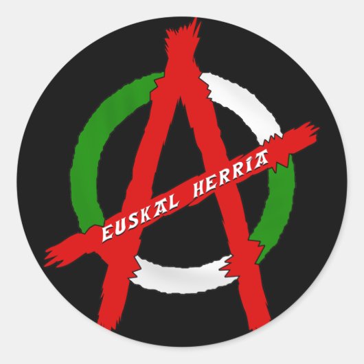 Euskal Anarchy Sticker (Voorkant)