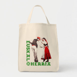 Euskal Herria traditionele Baskische dansers, Tote Bag