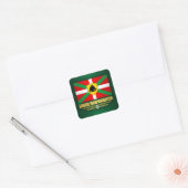 Euskal Independentzia Vierkante Sticker (Envelop)