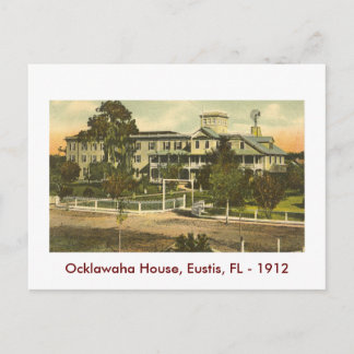 EUSTIS, FL.., Ocklawaha House, 1912 Briefkaart