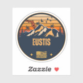 Eustis, Florida Sticker (Vel)