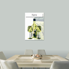 Euwige liefde in de wijngaard, stencil met eigen f poster