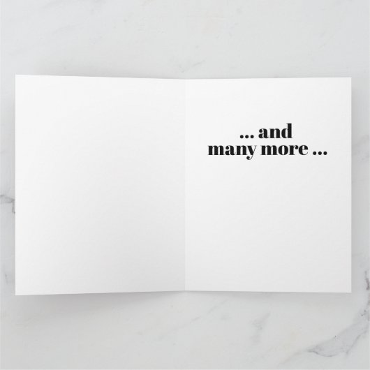 Euwige Liefdeskaart Bedankkaart (Binnen)