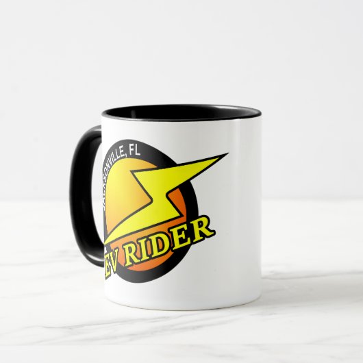EV Rider café Mug (Devant gauche)