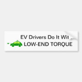 EV-stuurprogramma's doen het Bumpersticker (Voorkant)