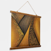 EVA 1 Abstract Ontwerp Hangend Wandkleed (Gebogen)