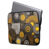 EVA 2 Abstract ontwerp Laptop Hoesje Laptop Sleeve (Voorkant Links)