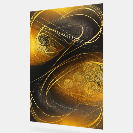 EVA 3 Abstract Design Acryl Teken Acryl Bord (Hoek)