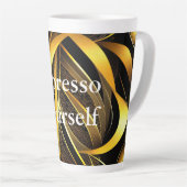 Eva 4 Résumé Conception Latte Mug (Angle droit)