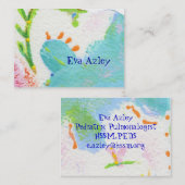 Eva bizness card visitekaartje (Voorkant / Achterkant)