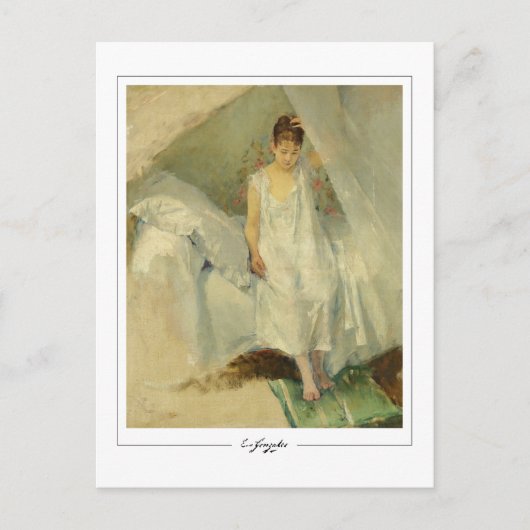 Eva Gonzalès #10 - Carte postale d'art (Devant)
