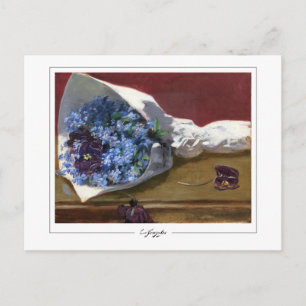 Eva Gonzalès #2 - Carte postale d'art fin