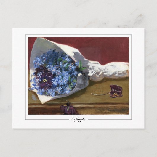 Eva Gonzalès #2 - Carte postale d'art fin (Devant)