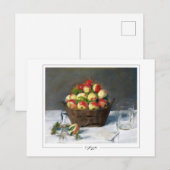 Eva Gonzalès #45 - Carte postale Art (Devant / Derrière)