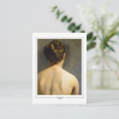 Eva Gonzalès #81 - Carte postale Art (Debout devant)