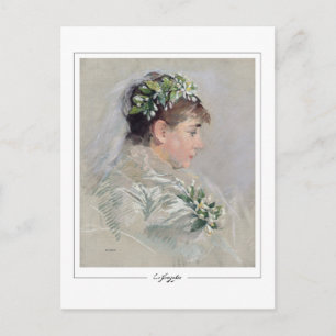 Eva Gonzalès #8 - Carte postale d'art fin