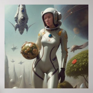 EVA IN DE RUIMTE 2 POSTER