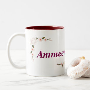 Eva naam Mok – Custom Coffee Cup met An