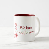Eva nom Mug - Custom Coffee Cup with An An (Devant droit)