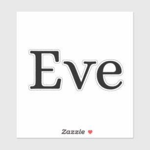 Eva Sticker