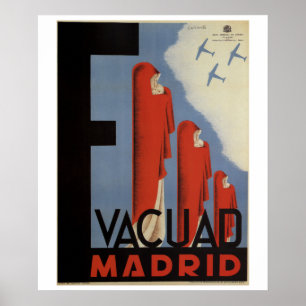 Evacuate Madrid (1937)_Poster Propaganda Poster