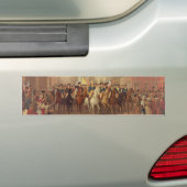 Evacuatiedag en Washington New York Entry 1783 Bumpersticker (Op auto)