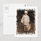 Évacue | Carte postale (Devant / Derrière)