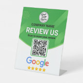 Évaluation des entreprises vertes Panneau QRCode A (Recto)