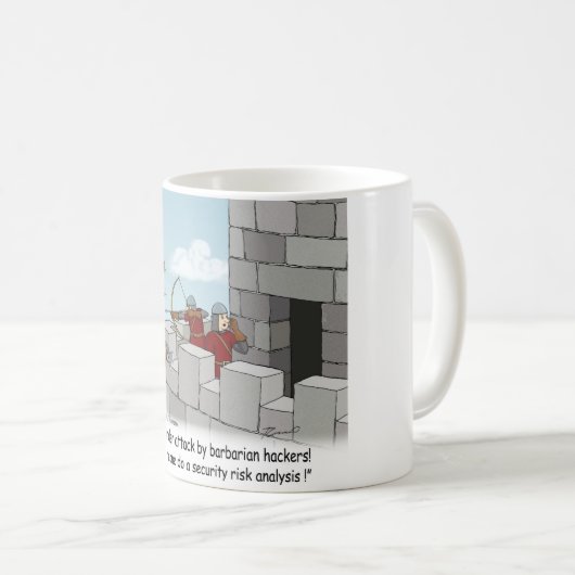 Évaluation des risques de sécurité Café Mug (Devant droit)