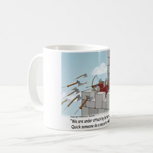 Évaluation des risques de sécurité Café Mug (Devant gauche)