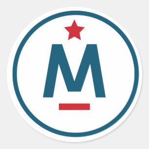Evan McMullin - Het is nooit te laat Ronde Sticker