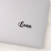 Evan Naam - Handgeschreven kalligrafie