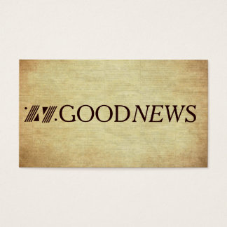 Evangelie Tract Plan van Verlossing Goed Nieuws Visitekaartje