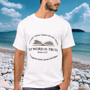 Evangelie van Johannes Bijbel Verse Woord van God T-shirt