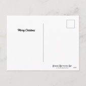 Evangelie van Matteüs KJV Schrift Kerstster Feestdagenkaart (Achterkant)