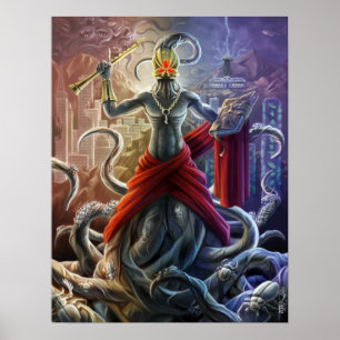 evangelie van Nyarlathotep Poster