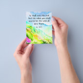 evangelietraject flyer (Hand)