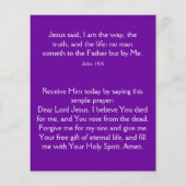 evangelietraject flyer (Achterkant)