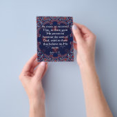 evangelietraject flyer (Hand)