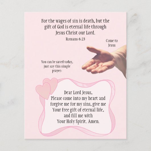 evangelietraject flyer (Voorkant)