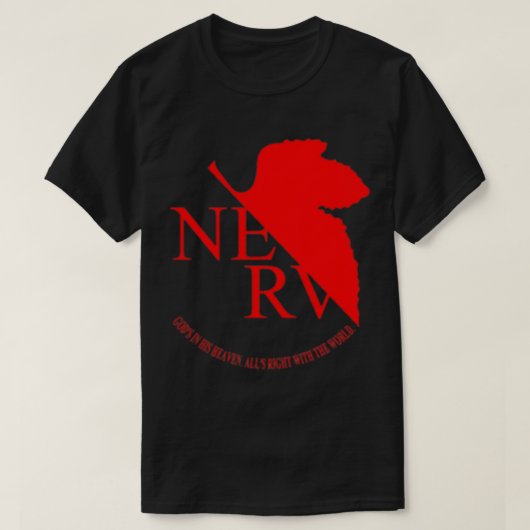 Evangelion NERV   T-shirt (Design voorkant)