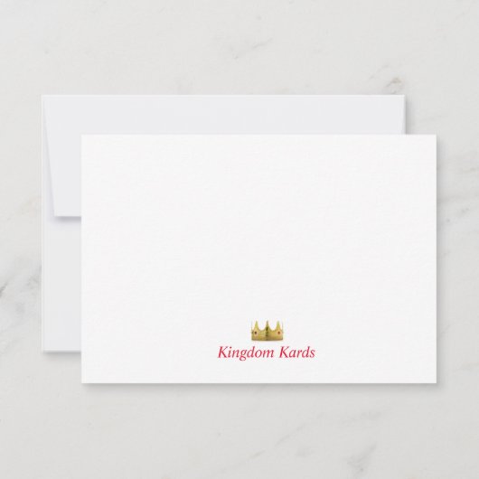 Evangelism card kaart (Achterkant)