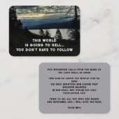 Evangélisme Evangélisme Invitation Gardien de poch (Devant / Derrière)