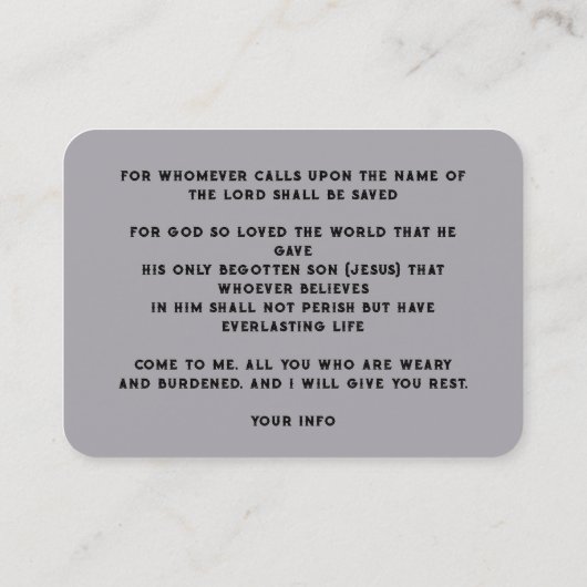 Evangélisme Evangélisme Invitation Gardien de poch (Dos)