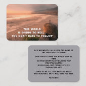 Evangélisme Evangélisme Invitation Gardien de poch (Devant / Derrière)