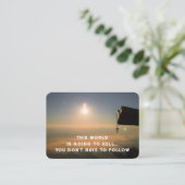 Evangélisme Evangélisme Invitation Gardien de poch (Debout devant)