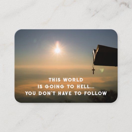 Evangélisme Evangélisme Invitation Gardien de poch (Devant)